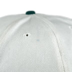 Nike - White Big Logo Snapback Hat 1990s OSFA Vintage Retro