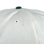Nike - White Big Logo Snapback Hat 1990s OSFA Vintage Retro