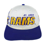NFL (Sports Specialties) - St. Louis Rams Snapback Hat 1999 OSFA Vintage Retro Football