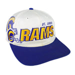 NFL (Sports Specialties) - St. Louis Rams Snapback Hat 1999 OSFA Vintage Retro Football