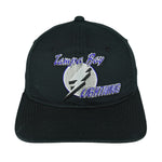 NHL (The G Cap) - Tampa Bay Lightning Snapback Hat 1990s OSFA
