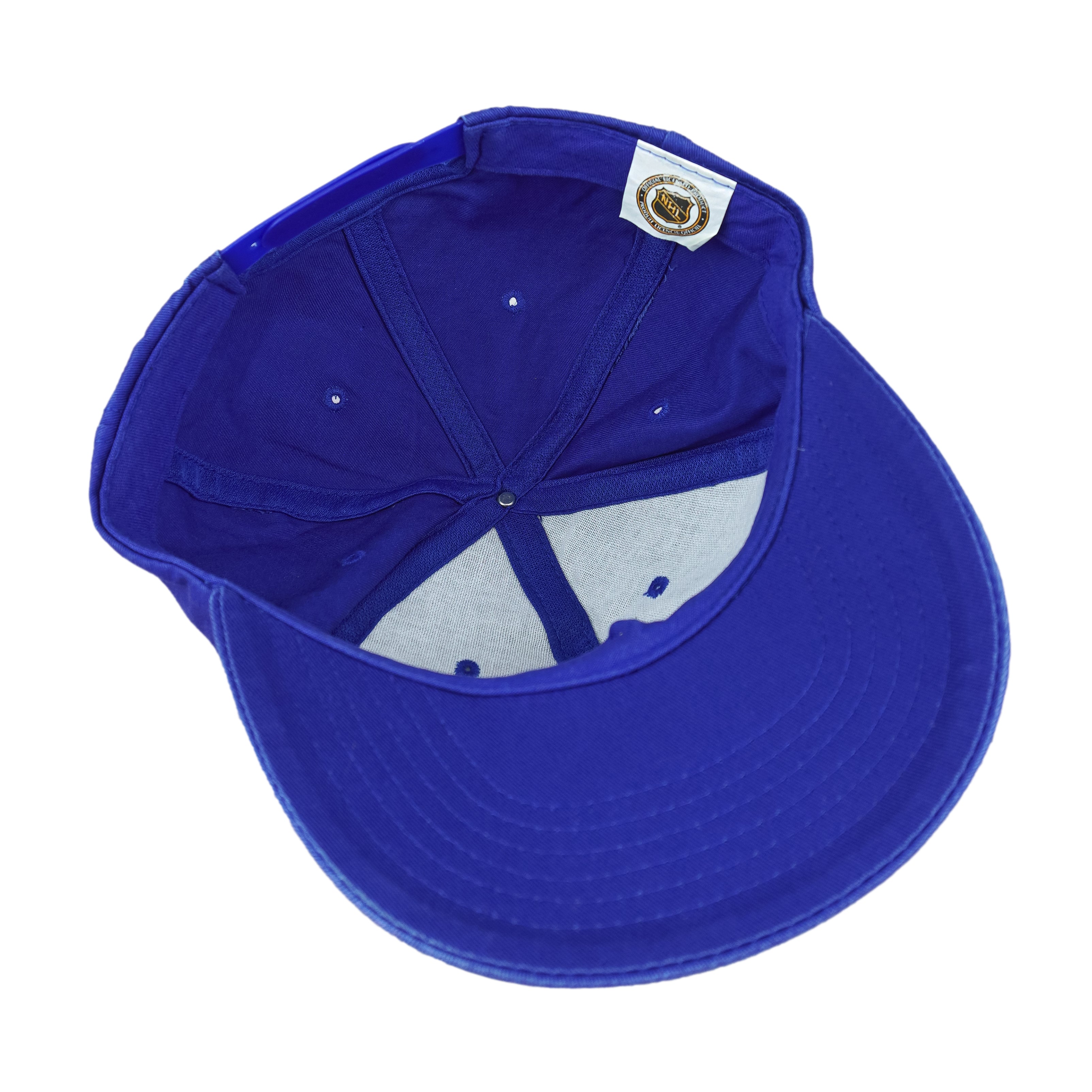 NHL - New York Rangers Embroidered Snapback Hat 1990s OSFA Vintage Retro Hockey