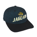NFL (Logo Athletic) - Jacksonville Jaguars Plaid Adjustable Hat 1990s OSFA Vintage Retro Football