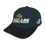 NFL (Logo Athletic) - Jacksonville Jaguars Plaid Adjustable Hat 1990s OSFA Vintage Retro Football