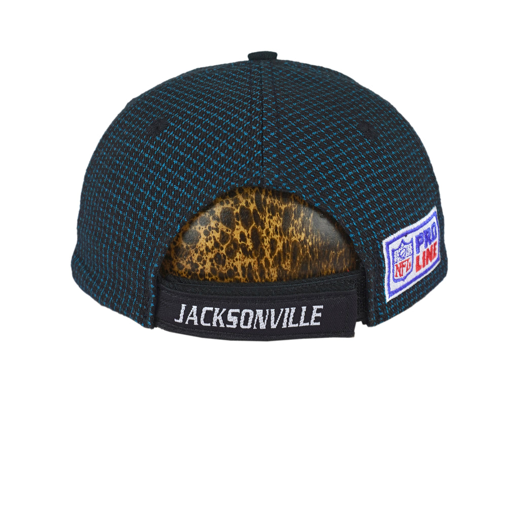 NFL (Logo Athletic) - Jacksonville Jaguars Plaid Adjustable Hat 1990s OSFA Vintage Retro Football