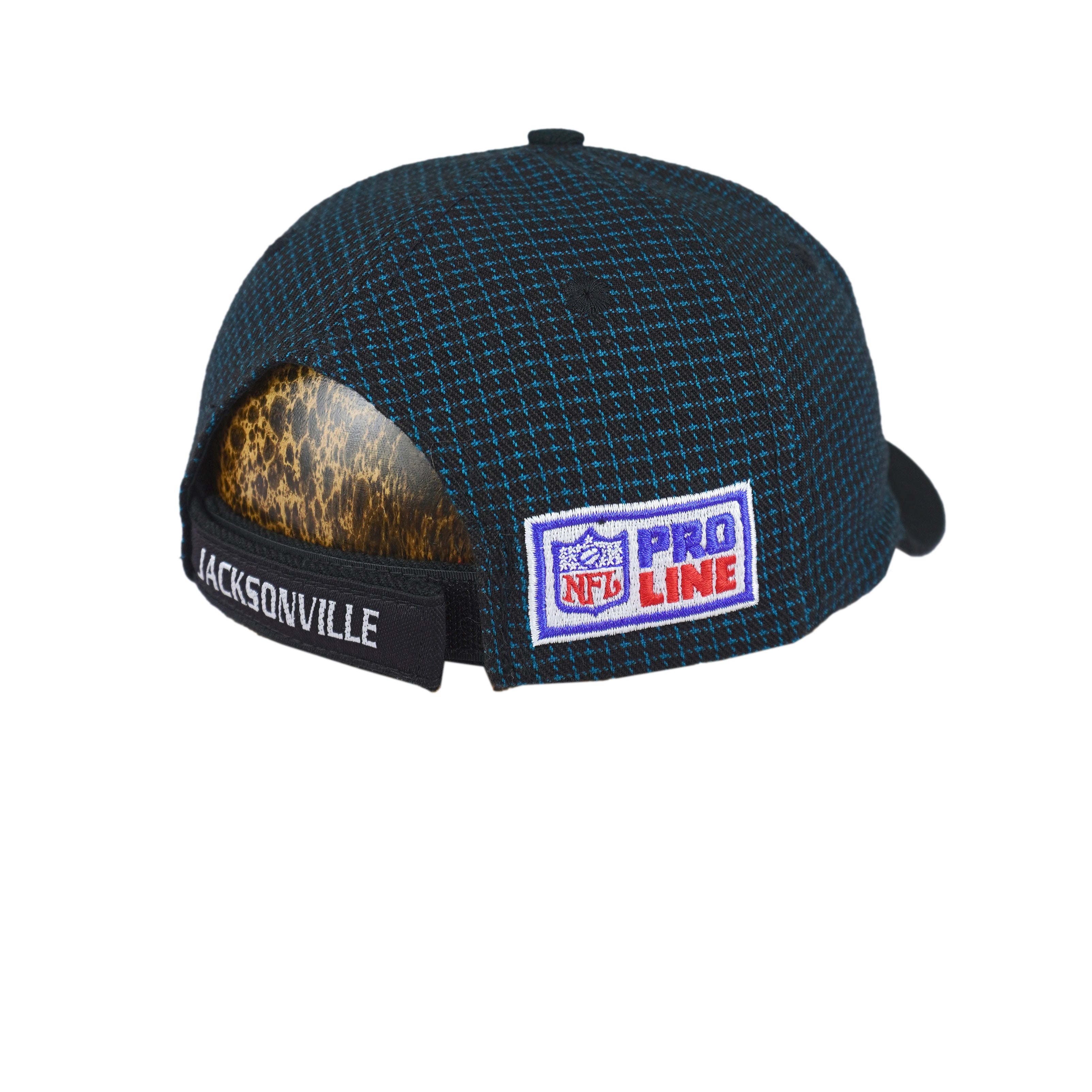 NFL (Logo Athletic) - Jacksonville Jaguars Plaid Adjustable Hat 1990s OSFA Vintage Retro Football