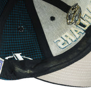 NFL (Logo Athletic) - Jacksonville Jaguars Plaid Adjustable Hat 1990s OSFA Vintage Retro Football