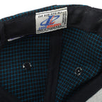 NFL (Logo Athletic) - Jacksonville Jaguars Plaid Adjustable Hat 1990s OSFA Vintage Retro Football