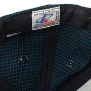 NFL (Logo Athletic) - Jacksonville Jaguars Plaid Adjustable Hat 1990s OSFA Vintage Retro Football