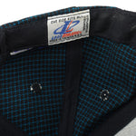 NFL (Logo Athletic) - Jacksonville Jaguars Plaid Adjustable Hat 1990s OSFA Vintage Retro Football