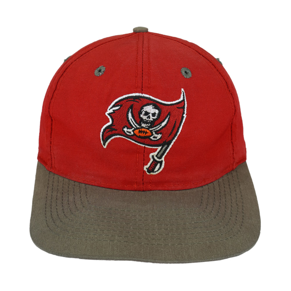 NFL (Logo 7) - Tampa Bay Buccaneers Snapback Hat 1990s OSFA Vintage Retro Football