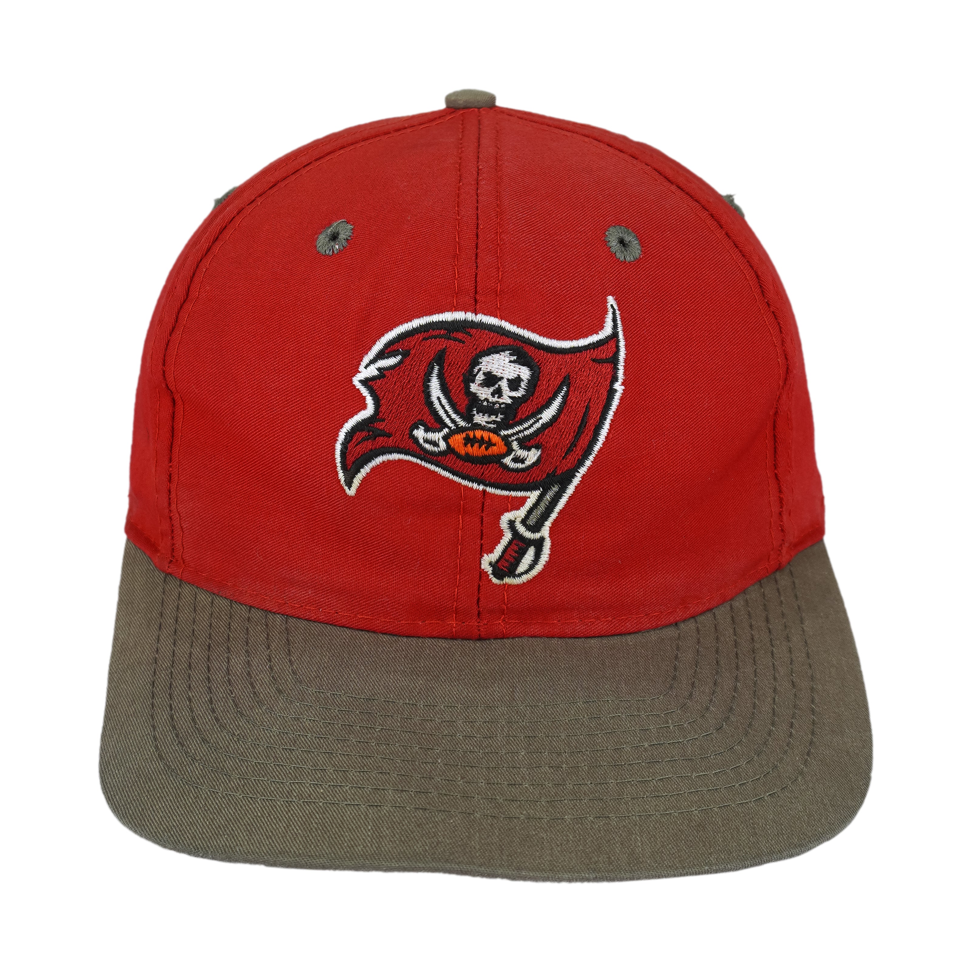 NFL (Logo 7) - Tampa Bay Buccaneers Snapback Hat 1990s OSFA Vintage Retro Football