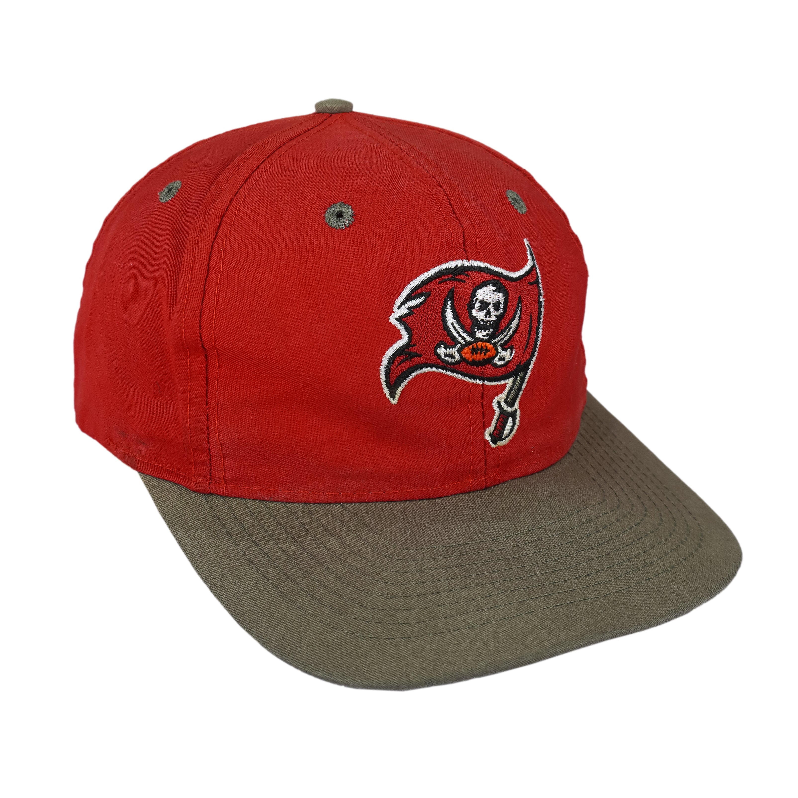 NFL (Logo 7) - Tampa Bay Buccaneers Snapback Hat 1990s OSFA Vintage Retro Football