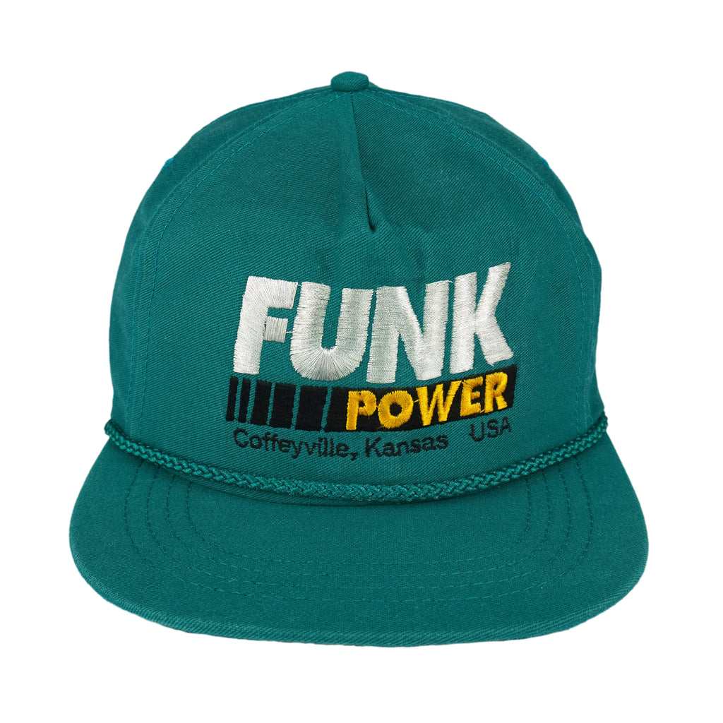 Vintage (Rcc, Inc.)- Funk Power Spell-Out Strapback Hat 1990s OSFA Vintage Retro