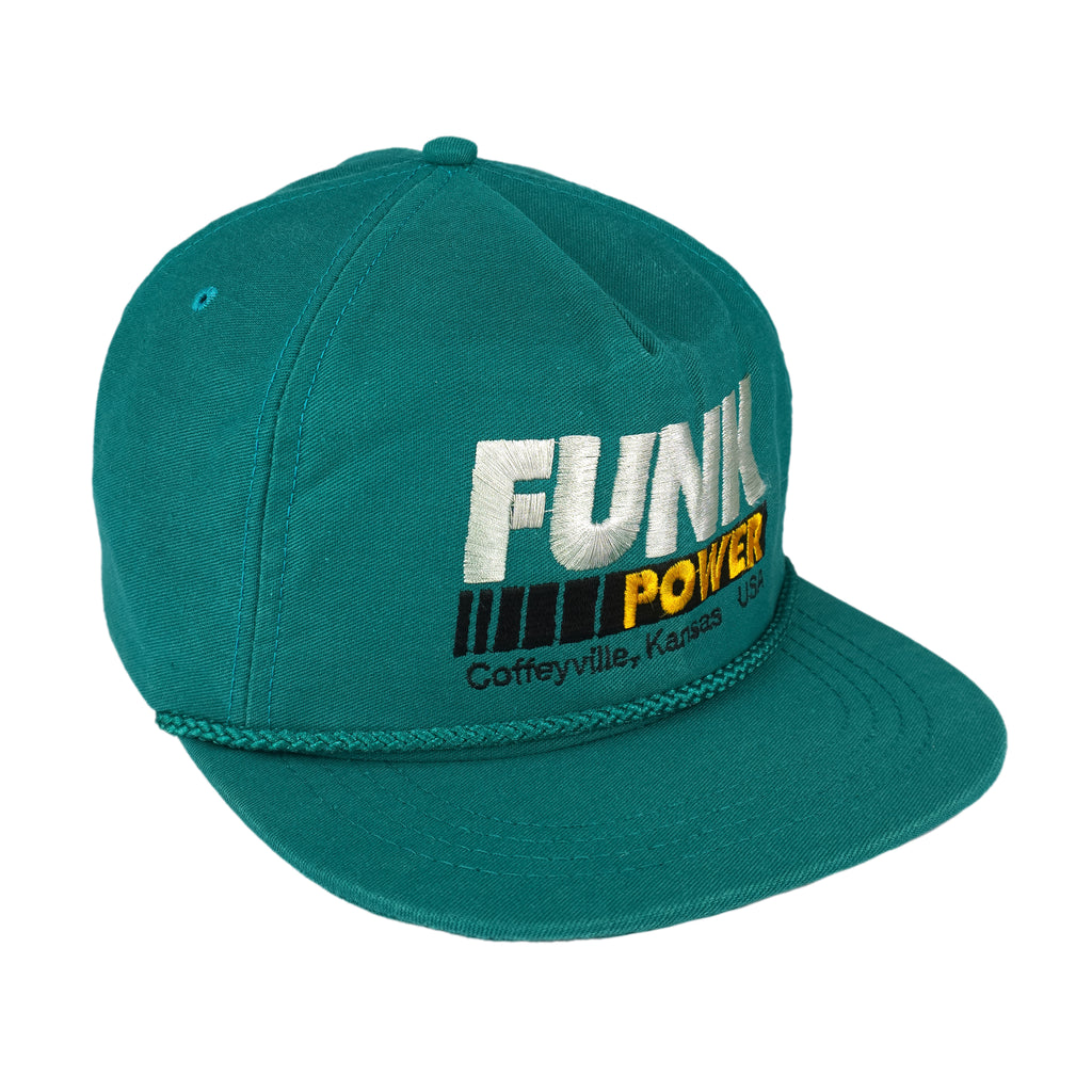 Vintage (Rcc, Inc.)- Funk Power Spell-Out Strapback Hat 1990s OSFA Vintage Retro