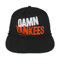 Vintage (Otto)- Damn Yankees Spell-Out Strapback Hat 1990 OSFA Vintage Retro