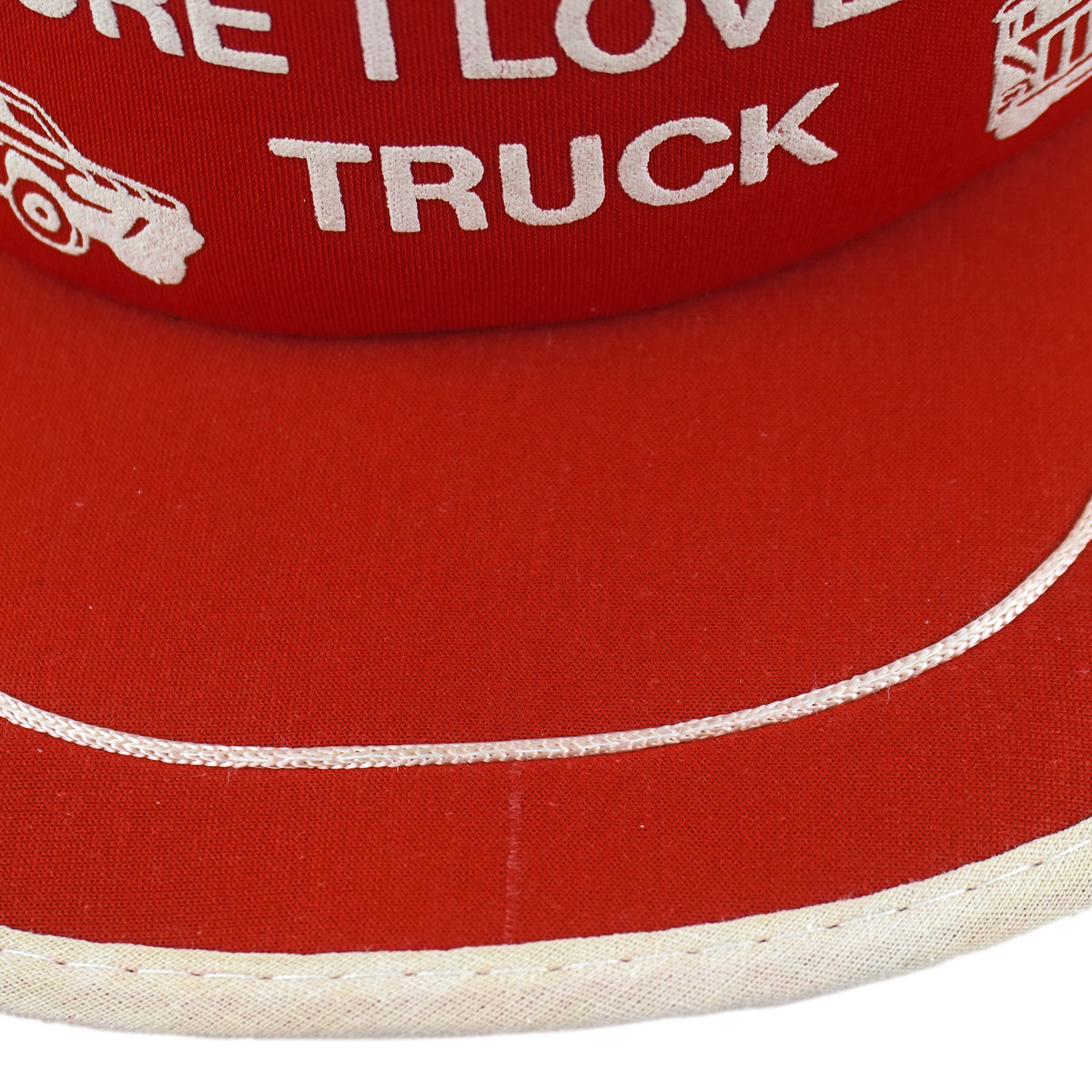 Vintage - The More I Learn About Woman The More I Love My Truck Trucker Hat 1980s OSFA Vintage Retro