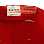 Ferrari - Scuderia Ferrari x Shell Helix Racing Strapback Hat 1990s OSFA Vintage Retro