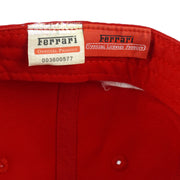 Ferrari - Scuderia Ferrari x Shell Helix Racing Strapback Hat 1990s OSFA Vintage Retro
