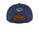 Reebok - Blue Embroidered Logo Snapback Hat 1990s OSFA Vintage Retro