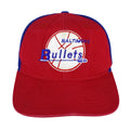 Reebok - NBA Baltimore Bullets Embroidered Snapback Hat 1990s OSFA Vintage Retro Basketball