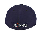 NCAA - Cincinnati Bearcats Embroidered Logo Fitted Hat 1990s OSFA Vintage Retro