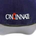 NCAA - Cincinnati Bearcats Embroidered Logo Fitted Hat 1990s OSFA Vintage Retro