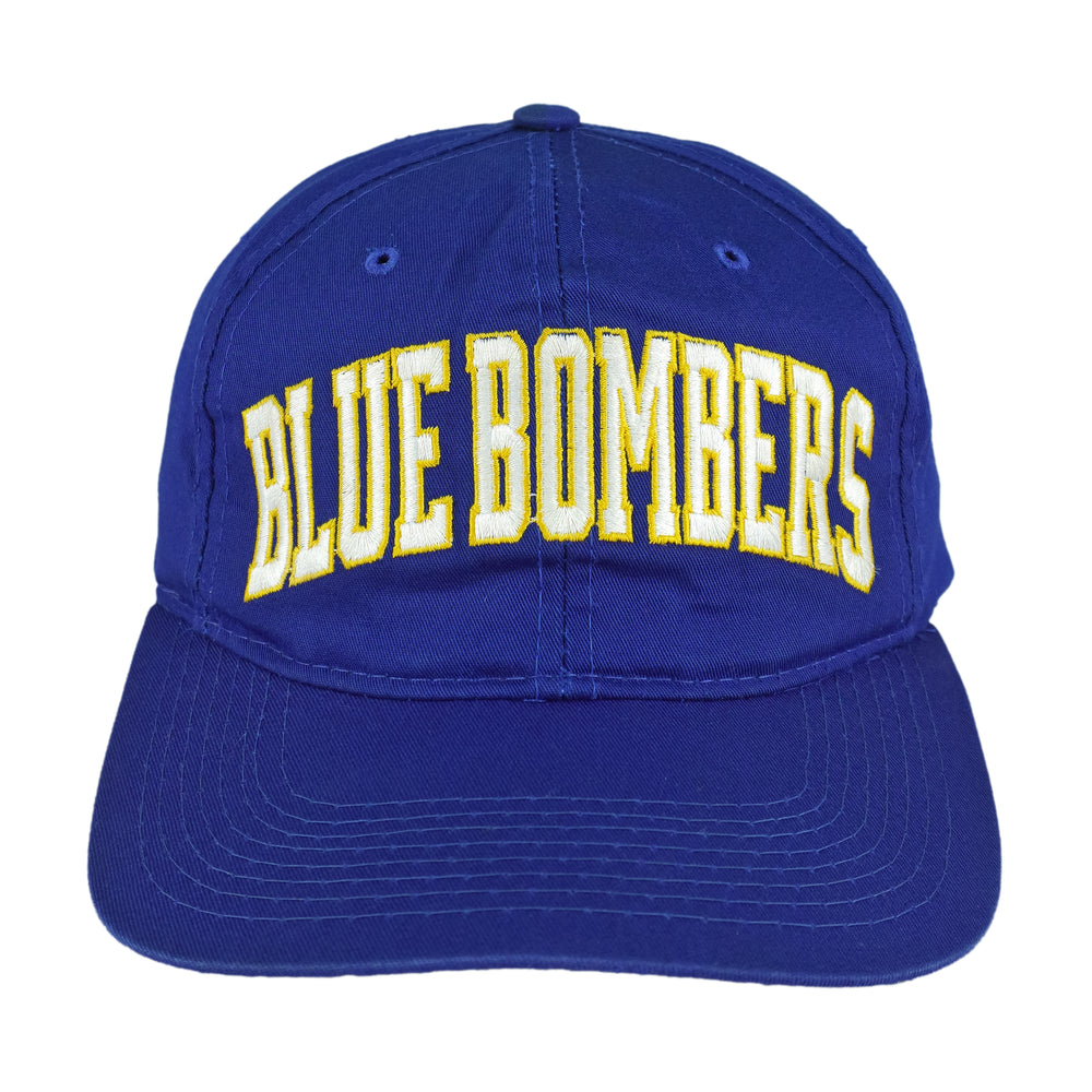 Starter (CFL) - Winnipeg Blue Bombers Snapback Hat 1990s OSFA Vintage Retro