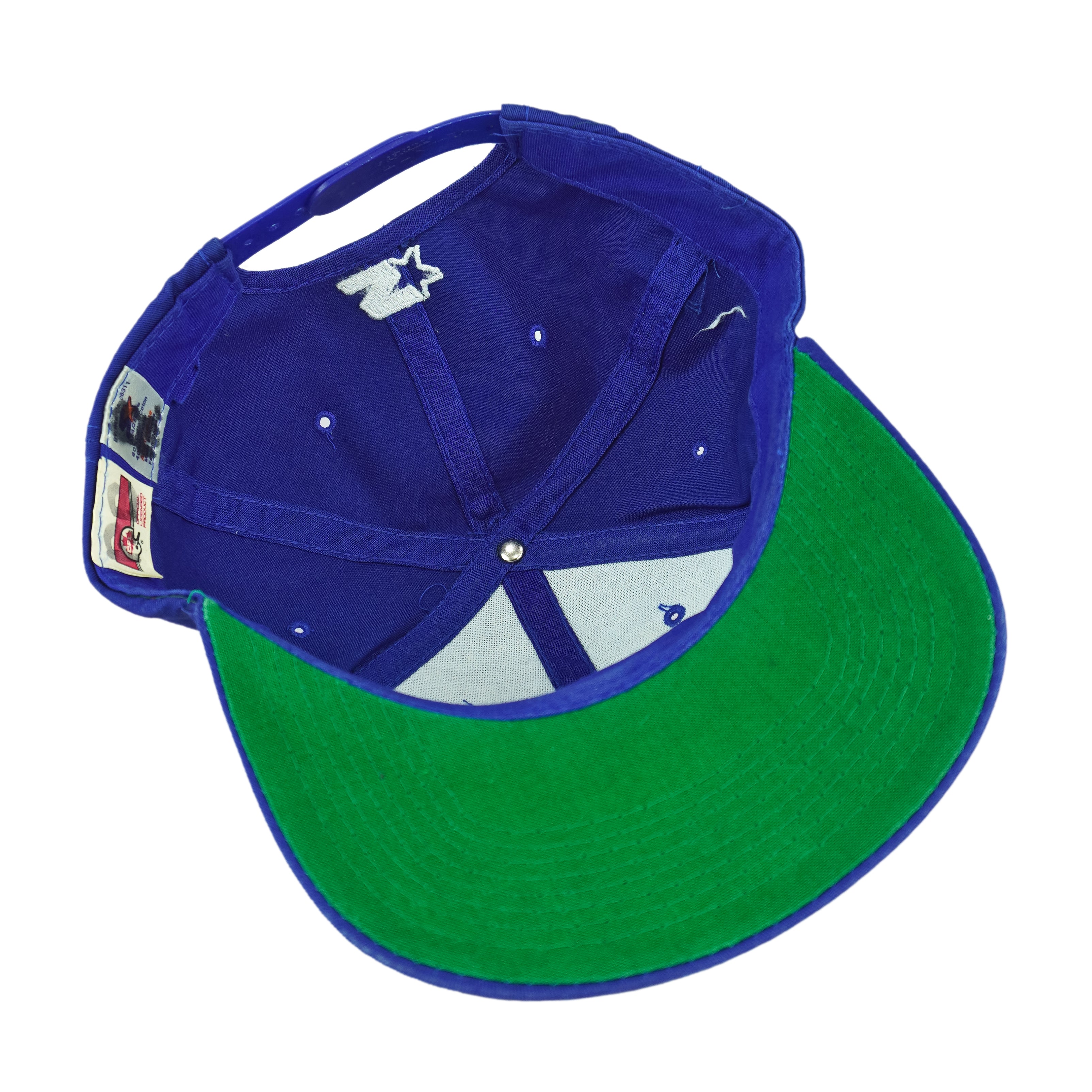 Starter (CFL) - Winnipeg Blue Bombers Snapback Hat 1990s OSFA Vintage Retro