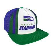 NFL (New Era) - Seattle Seahawks Snapback Trucker Hat 1990s Vintage Retro Football