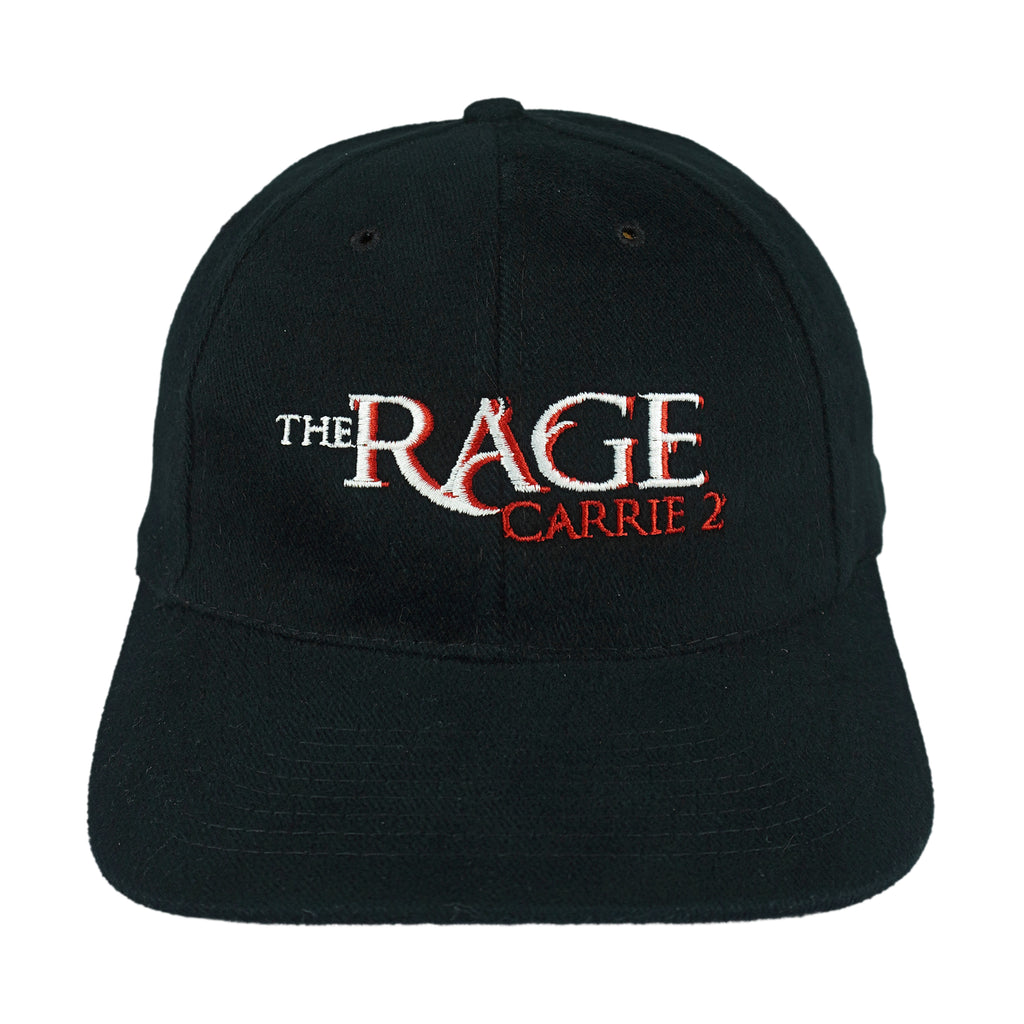 Vintage (Nissin)- The Rage Carrie 2 Movie Spell-Out Snapback Hat 1990s OSFA Vintage Retro