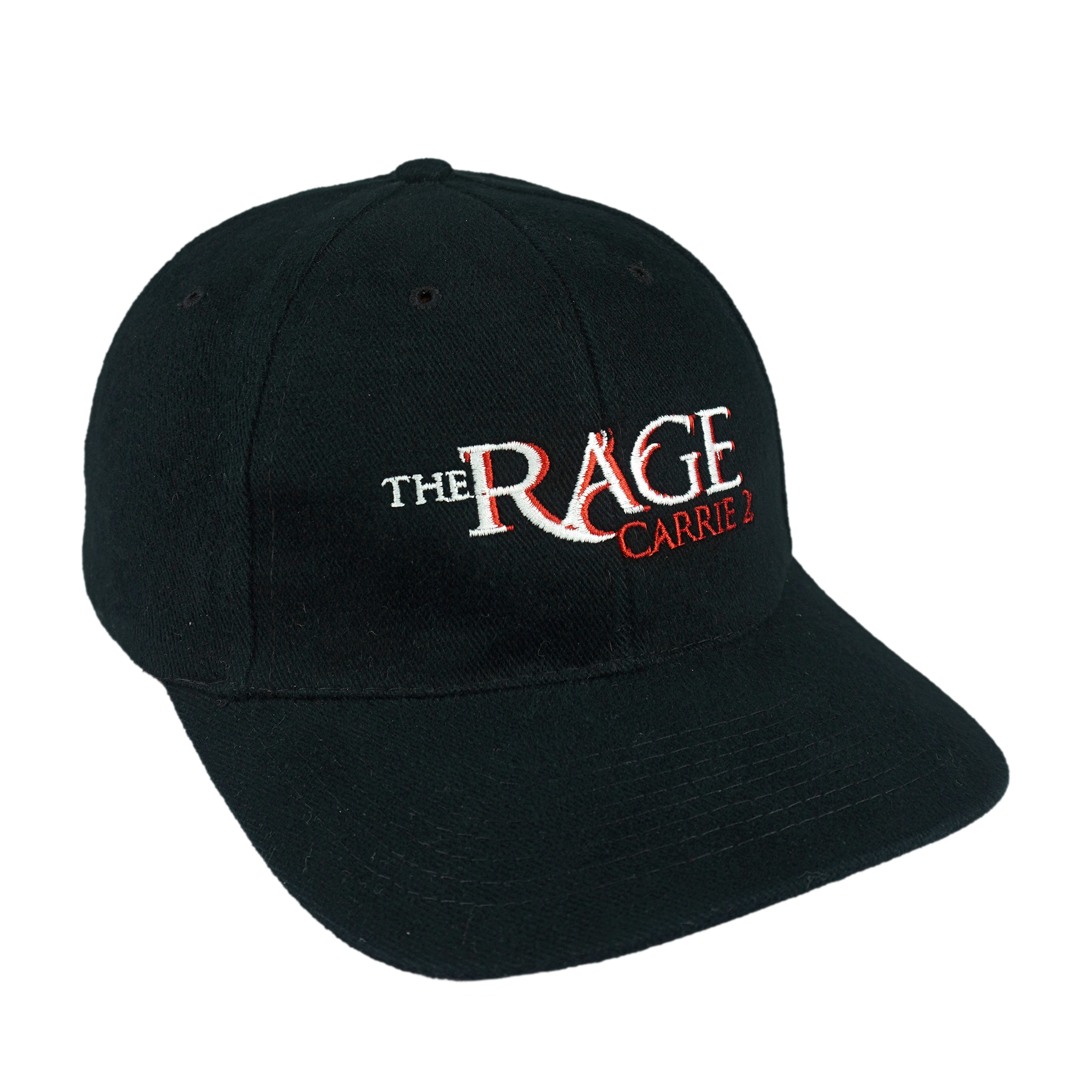 Vintage (Nissin)- The Rage Carrie 2 Movie Spell-Out Snapback Hat 1990s OSFA Vintage Retro