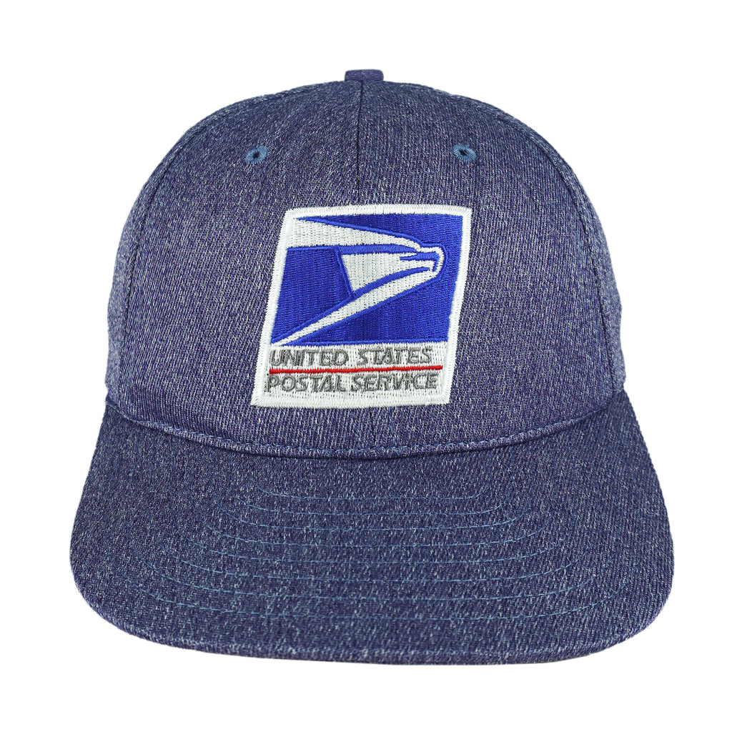 Vintage (Unionwear)- United States Postal Service USPS Snapback Hat 1990s OSFA Vintage Retro