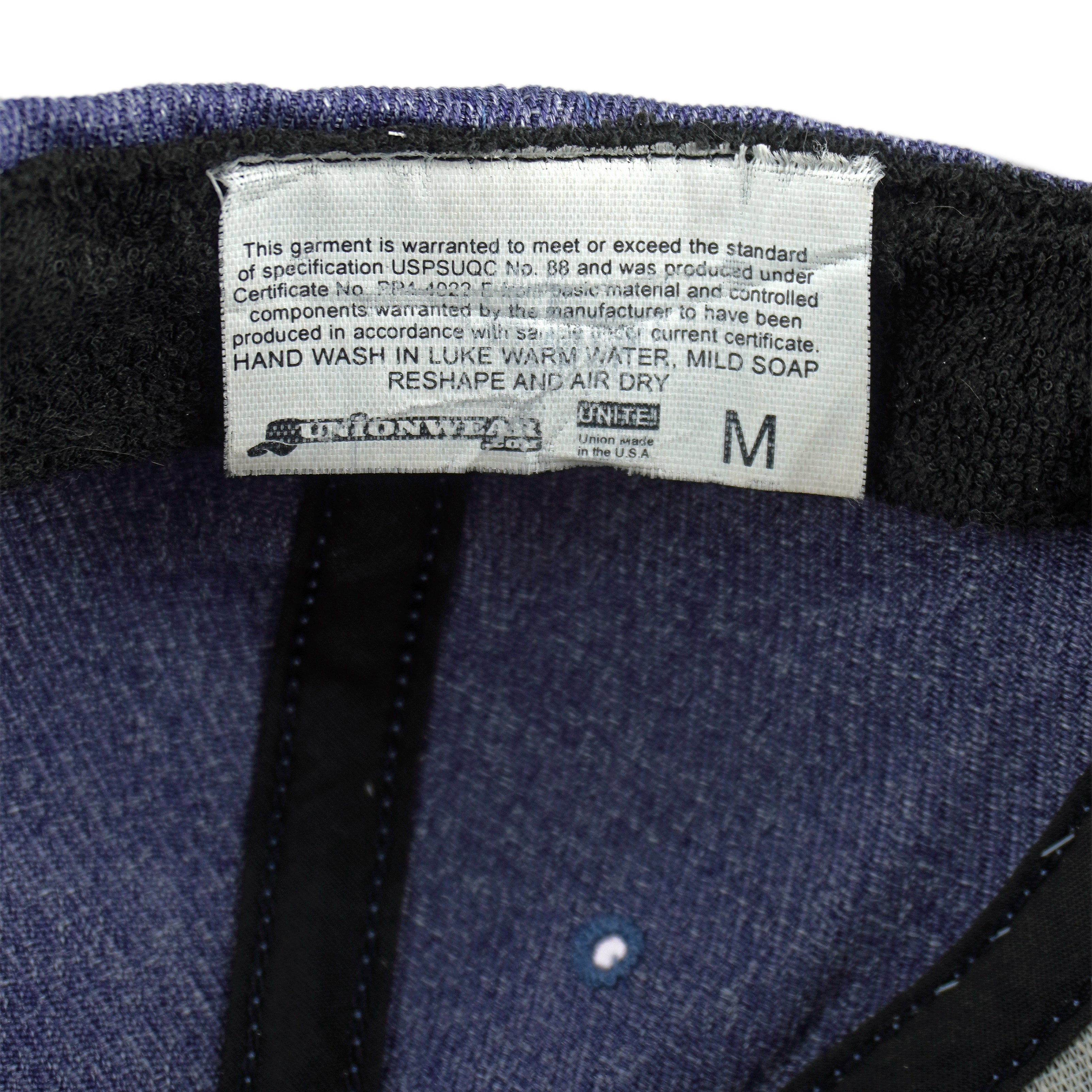 Vintage (Unionwear)- United States Postal Service USPS Snapback Hat 1990s OSFA Vintage Retro