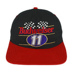 NASCAR - Budweiser Bill Elliott #11 Spell-Out Strapback Hat 1990s OSFA