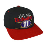 NASCAR - Budweiser Bill Elliott #11 Spell-Out Strapback Hat OSFA Vintage Retro