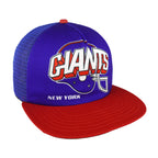 NFL (New Era) - New York Giants Snapback Trucker Hat 1990s OSFA Vintage Retro Football