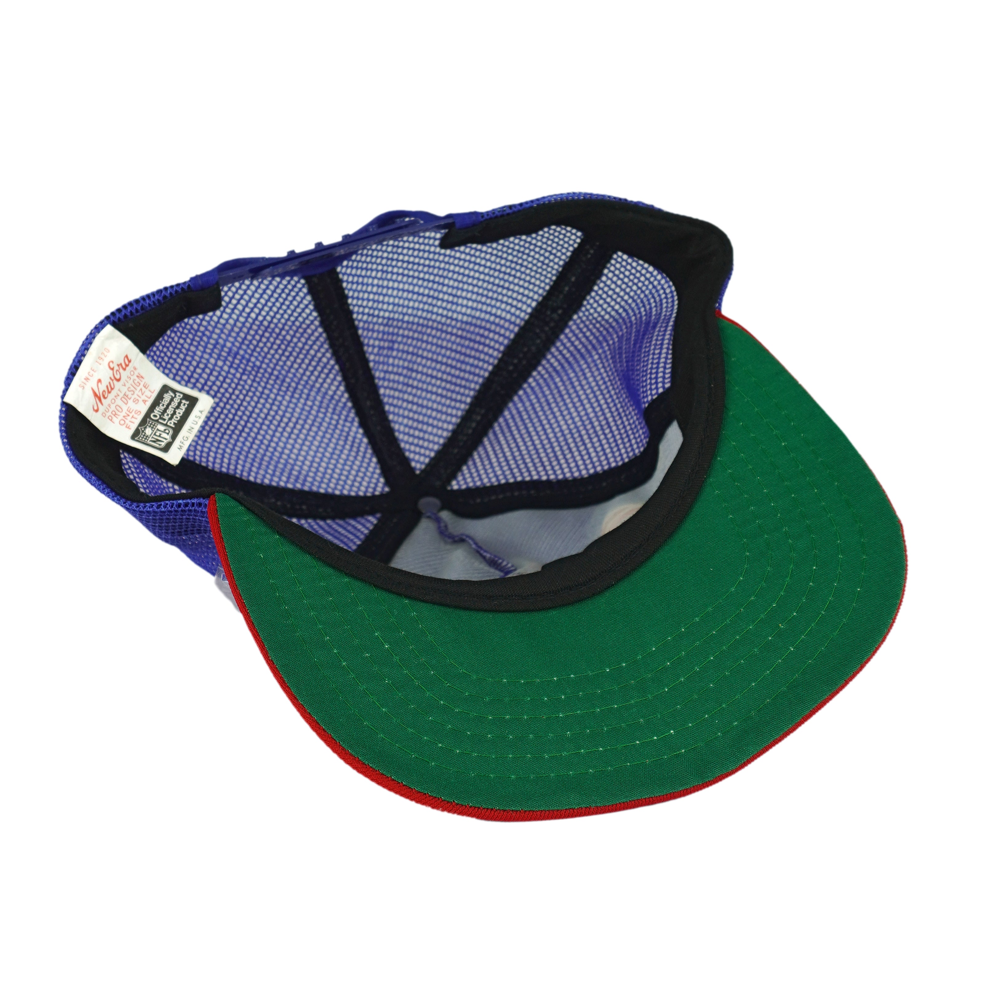 NFL (New Era) - New York Giants Snapback Trucker Hat 1990s OSFA Vintage Retro Football