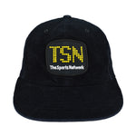 Vintage - TSN The Sports Network Corduroy Snapback Hat 1990s OSFA