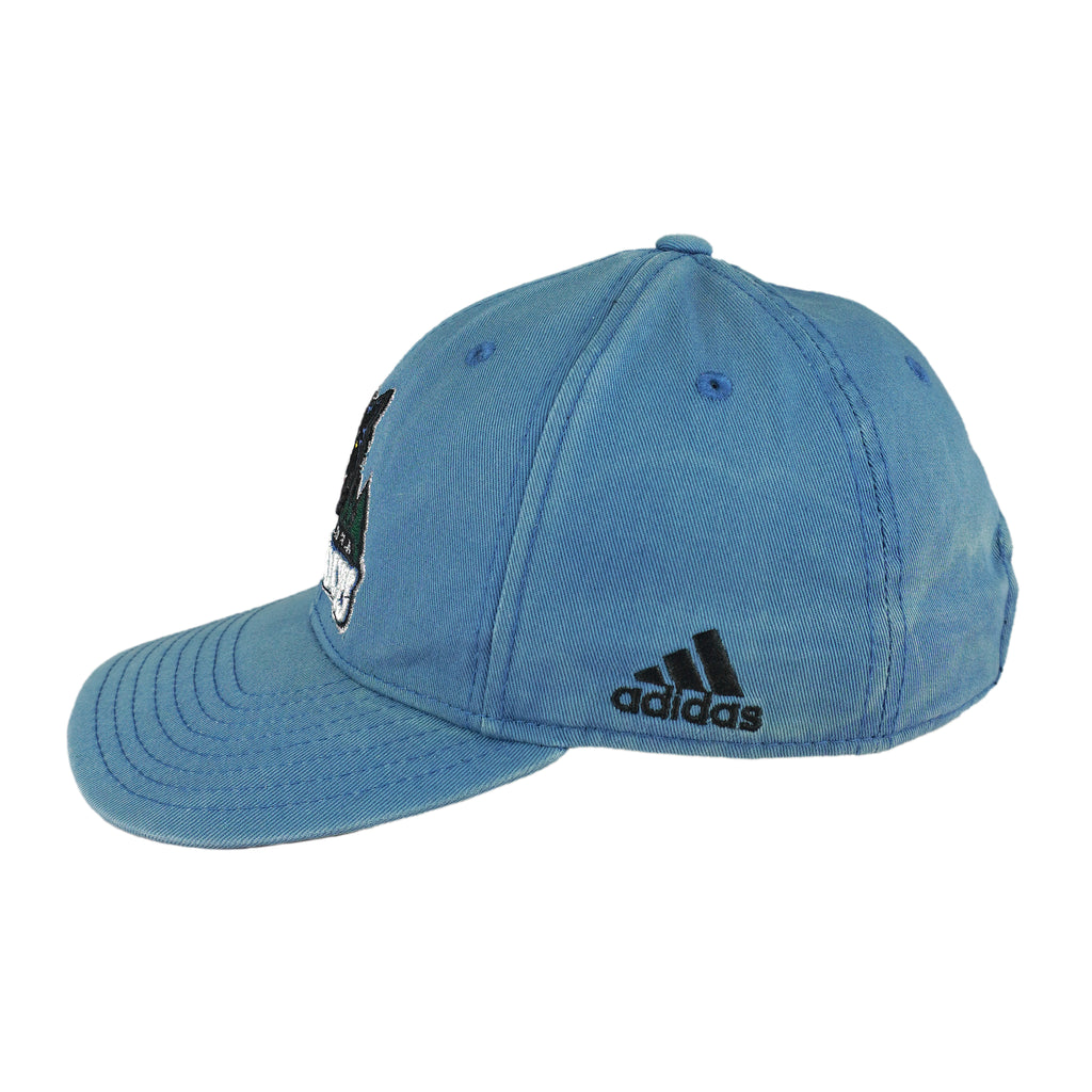 Adidas - NBA Minnesota Timberwolves Strapback Hat 1990s OSFA Vintage Retro Basketball