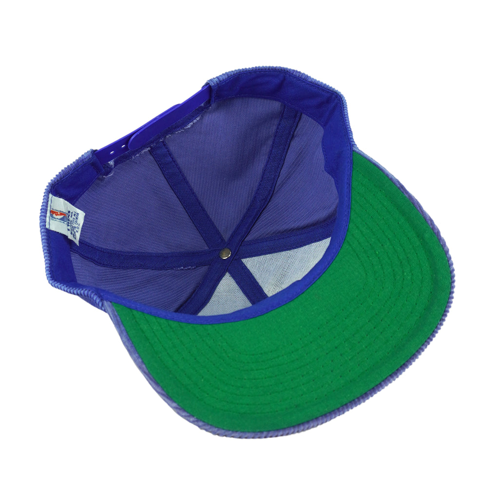 NBA (Twins) - Blue Minnesota Timberwolves Snapback Hat 1990s OSFA Vintage Retro Basketball