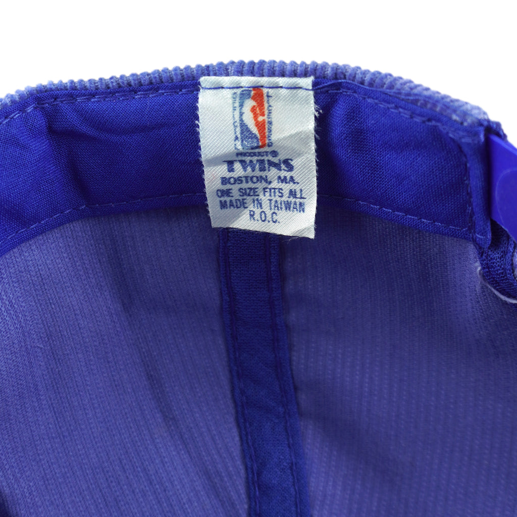 NBA (Twins) - Blue Minnesota Timberwolves Snapback Hat 1990s OSFA Vintage Retro Basketball