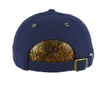 Nike - Blue Big Spell-Out & Logo Strapback Hat 1990s OSFA Vintage Retro