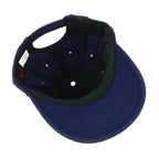 Nike - Blue Big Spell-Out & Logo Strapback Hat 1990s OSFA Vintage Retro