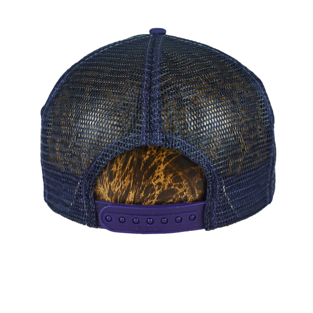 Vintage (Nissin) - Riding Hogs Looking' for Chicks Snapback Trucker Hat 1990s OSFA Vintage Retro