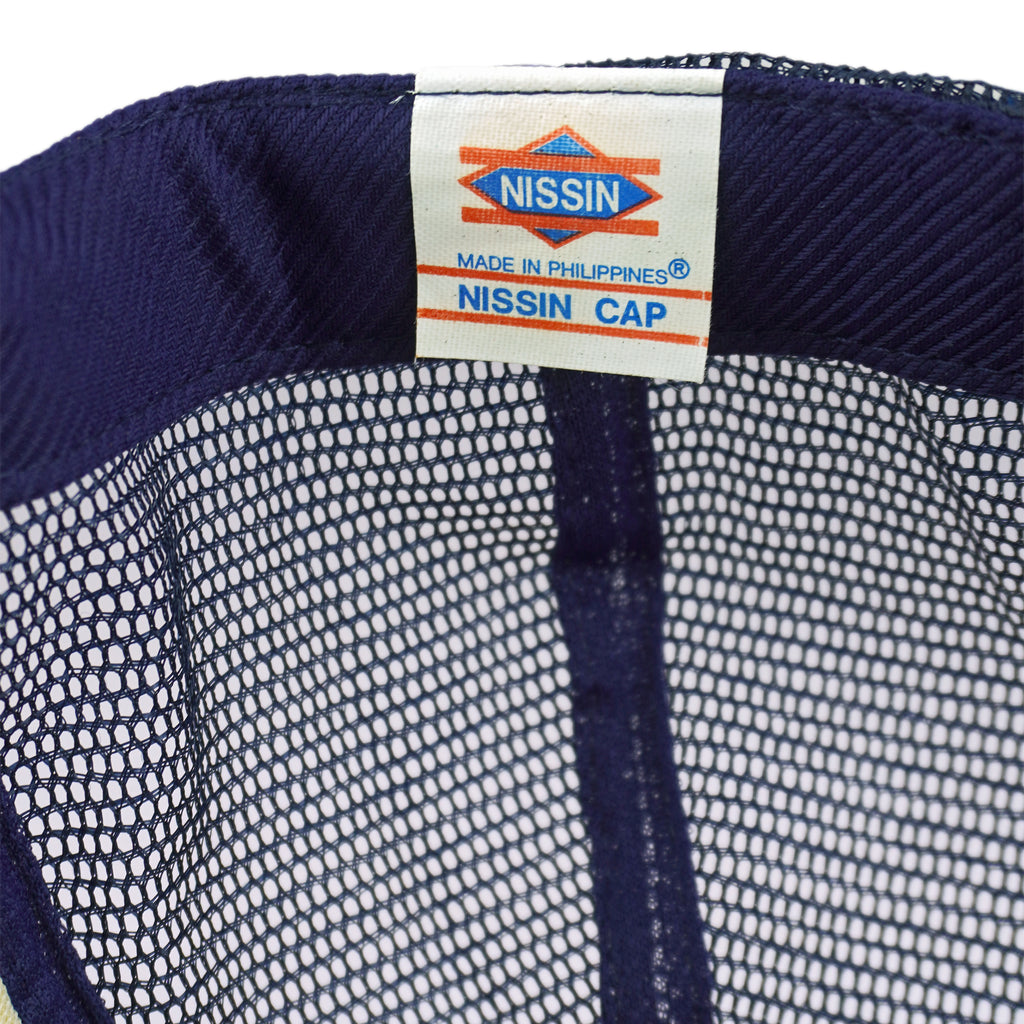 Vintage (Nissin) - Riding Hogs Looking' for Chicks Snapback Trucker Hat 1990s OSFA Vintage Retro
