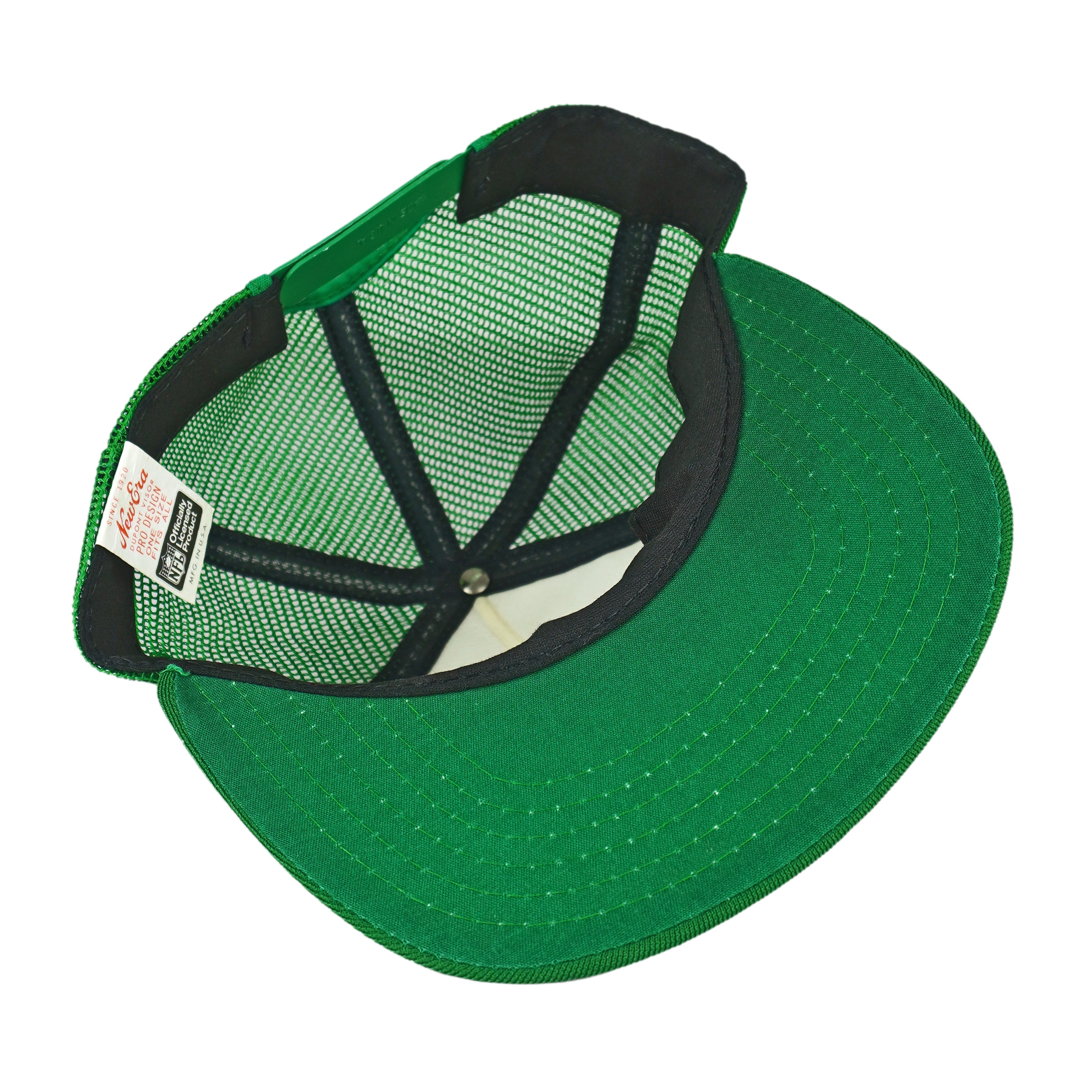 NFL (New Era) - New York Jets Snapback Trucker Hat 1990s OSFA Vintage Retro Football