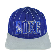 Starter - NCAA Duke Blue Devils Pinstripe Snapback Hat 1990s OSFA Vintage Retro