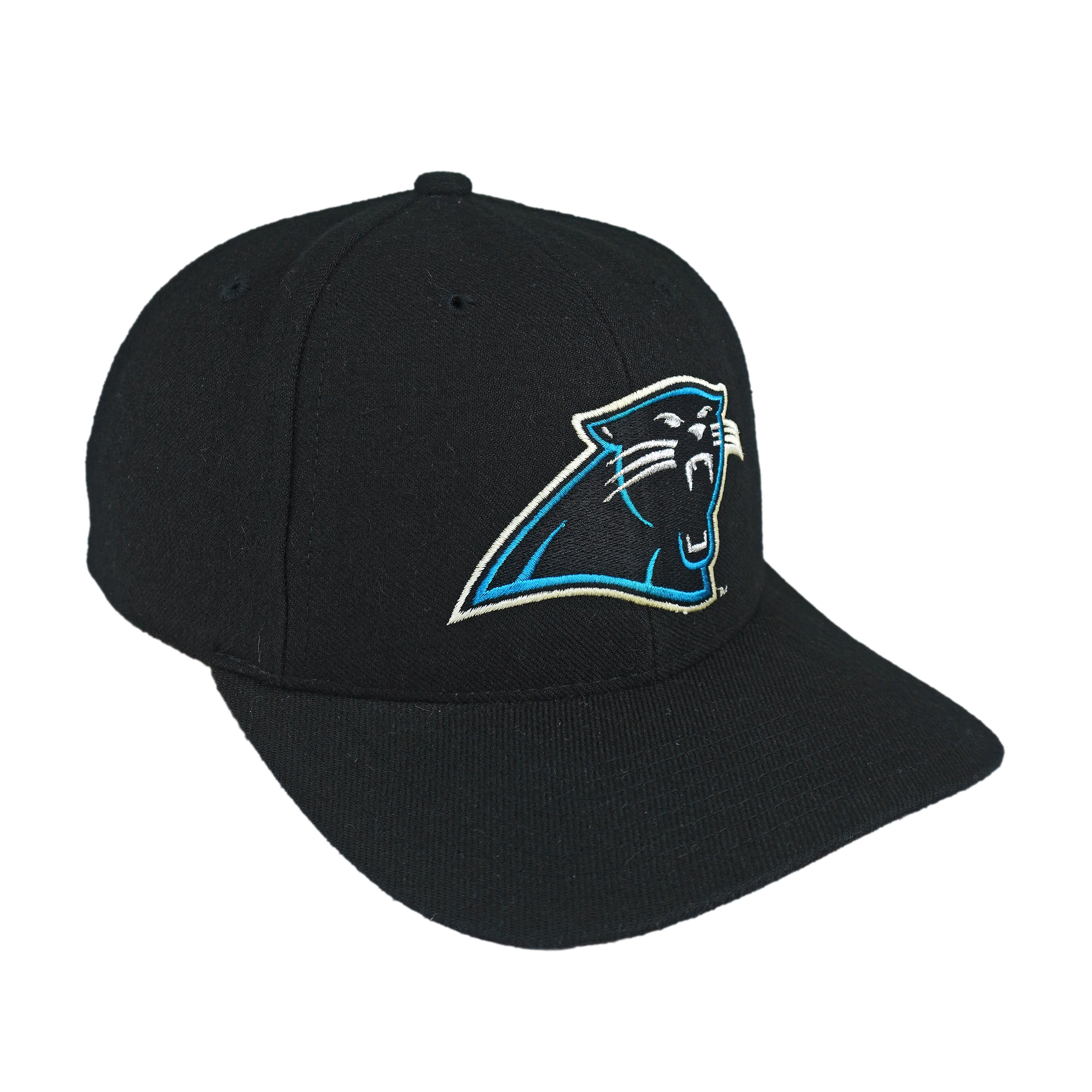 NFL (Image) - Carolina Panthers Big Logo Snapback Hat 1990s OSFA Vintage Retro Football