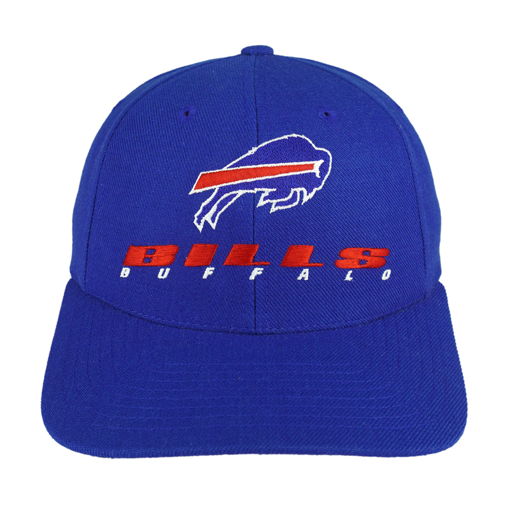 NFL (Twins Enterprise) - Buffalo Bills Embroidered Snapback Hat 1990s OSFA Vintage Retro Football